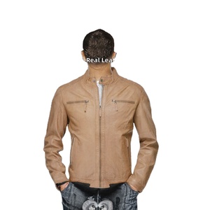 Custom <b>Men's</b> Breathable Leather <b>Jacket</b> Customized Size And Logo <b>Men</b> Leather <b>Jacket</b> High quality Leather <b>Jacket</b> - Product Image 2