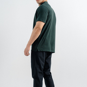 210gsm Eco-Friendly 100% Organic Cotton Solid Plus Size <b>Men's</b> <b>T</b>-<b>Shirts</b> Custom Embroidered Regular Fit <b>Heavyweight</b> Made Pakistan - Product Image 4