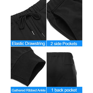 Pantalons de survêtement à capuche pour hommes Ensembles de jogging en polyester avec logo personnalisé pour l'échauffement du sport Survêtements pour hommes Combinaisons de survêtement unisexes - Product Image 4