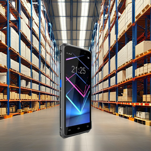Industrial impermeable WiFi móvil Android 12 <span class=keywords><strong>PDA</strong></span> de mano con 4GB de memoria IP65 escáner de código de barras alfombra 2D NFC funciones - Product Image 2