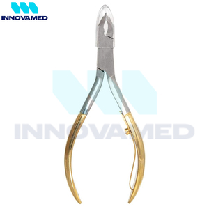 Cortador de uñas curvo ergonómico para cutículas, pinzas de agarre antideslizantes, uso en salón, cuchillas extra afiladas con apertura de mandíbula ancha de acero inoxidable 2025 - Product Image 5