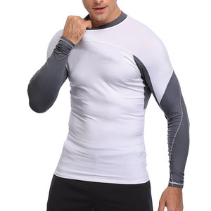 Rashguard de manga larga para hombre Unisex, camisas Bjj y Mma de compresión de secado rápido, tela y Material de Spandex para adultos - Product Image 5