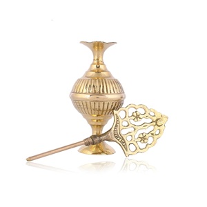 Latón tradicional Surmedani con embudo hecho a mano Kohl Holder - Product Image 5