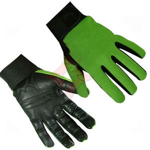 Guantes de moto hechos a medida Cuero de primera calidad Color personalizado Unisex Casual Uso al aire libre Protección UV Transpirable Ajuste ajustable - Product Image 4