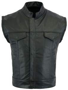 Veste de moto en gros, veste de moto personnalisée pour homme, cuir de vache véritable de qualité A + textile, veste de moto en cuir, veste de motard - Product Image 5