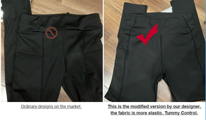 ที่กําหนดเองขายร้อนซุปเปอร์นุ่มน้ําหนักเบาออกกําลังกายเอวสูงยิมโยคะเลกกิ้งพร้อมกระเป๋ายกก้นเลกกิ้งแน่น - Product Image 2