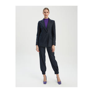 Chaqueta con bolsillos y detalles en mezcla de viscosa para mujer BGN Turkey W24J072 - Product Image 1