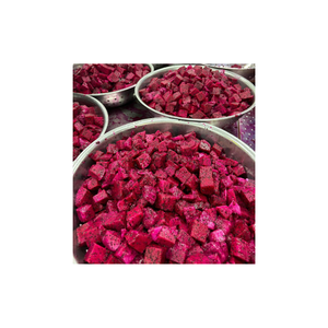 Bolas de fruta de dragón congeladas de origen vietnamita procesadas IQF conserva la dulzura natural embalaje a granel para venta al por mayor - Product Image 3