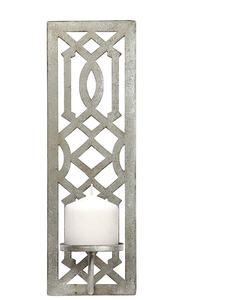 Silver Color <b>Wall</b> Mounted <b>Candle</b> Stand New Arrival Hot Selling <b>Candle</b> Holder Extra Ordinary Designs Available at Cheapest Price - Product Image 3