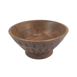 Natural <b>Colour</b> <b>Wooden</b> Round Bowl Houseware Hot Selling Bowl Kitchenware Dishes Wholesale Price Multi Design Customized - Product Image 1