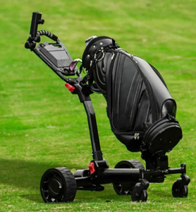 Chariot de golf électrique télécommandé avec 45 trous, nouveau design, pliable, fonction Follow Me - Product Image 1