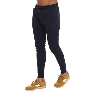 Pantalones de chándal unisex de cintura alta, pantalones de correr grises bordados con logotipo personalizado, pantalones de talla grande para Primavera, decoración de bolsillo de poliéster impresa - Product Image 4