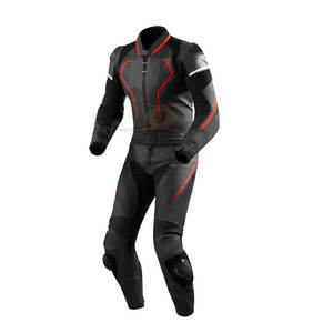 Traje de Motociclista de Cuero Personalizable para Hombre, Ropa Deportiva de Invierno Cómoda de Secado Rápido, Logotipo Personalizado, Color Transpirable, Elegante, Manga Larga - Product Image 1