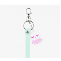 Porte-clés Anime avec breloque figurine liquide - Product Image 5