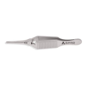 Diethrich Micro Bulldog Abrazadera-Mordazas rectas de 8mm, inoxidable Acero, 2 ''(4,9 cm) Instrumentos microquirúrgicos - Product Image 2