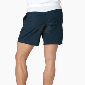Pantalones cortos de gimnasio OEM High Street para hombre Nuevo diseño Patrón sólido Poliéster Mejor precio en stock - Product Image 3