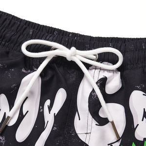 Nouvelle conception hommes pleine Sublimation Logo taille élastique impression Shorts personnalisé Hawaii hommes Shorts de plage court maillot de bain - Product Image 4