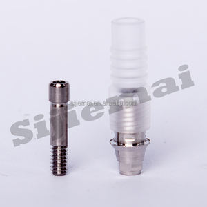 Dentium Ossem Straumann 노벨에 대한 나사 맞춤형 멀티 UCLA 주조 지대가있는 Cocr 캐스팅 지대부 치과 CCM - Product Image 4