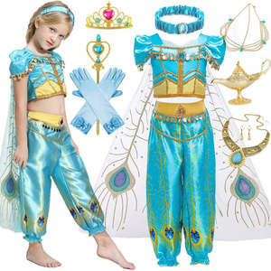 Costumes de cosplay de la princesse Jasmine Aladdin - Product Image 2