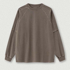 Sudaderas con Capucha Extra Grandes de Alta Calidad, Diseño OEM Personalizado, Lavado Ácido, Estilo Vintage para Hombre, Materiales Personalizados - Product Image 1