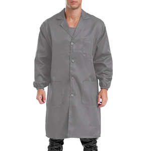 Bata de laboratorio médico para hombre de alta calidad, bata de médico con logotipo personalizado, uniformes clínicos para médicos, enfermeras, personal médico, OEM, Unisex - Product Image 1