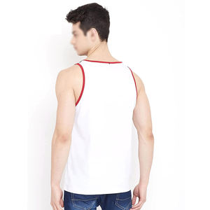 เสื้อกล้ามผู้ชายน้ำหนักเบาพิมพ์ลายแบบลำลองทำจากวัสดุที่ดีที่สุดสำหรับผู้ใหญ่ - Product Image 2