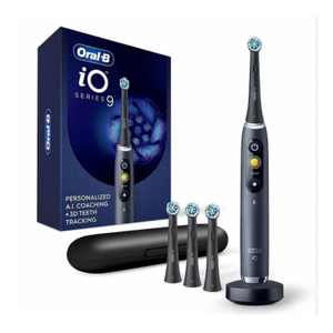 Brosse à dents électrique Oral B iO 10 iOSense Smart Tracking Plus avec kit d'accessoires blanchissants au charbon, prix de gros avantageux à vendre - Product Image 5