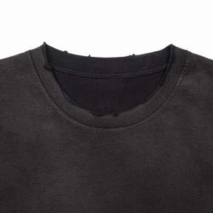 เสื้อยืดผ้าฟลีซคอตตอน 100% พิมพ์ลายตามสั่งสำหรับผู้ชาย แบบยูนิเซ็กซ์ แห้งเร็ว ระบายอากาศได้ดี ทรงหลวม - Product Image 3