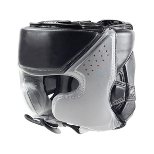 Protège-tête d'entraînement pour arts martiaux, MMA, boxe – Conception durable, légère et protectrice, fermeture réglable – OEM ODM personnalisé - Product Image 4