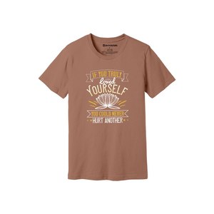 T-shirt 100% coton avec impression de thèmes de bouddha Style décontracté 12 options de couleur 160-180 Placement de conception personnalisable GSM lourd - Product Image 2