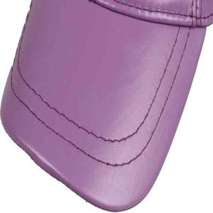 ATLANTIC Unisex Premium calidad personalizada cuero genuino béisbol ropa deportiva gorras impermeable al aire libre cálido ODM suministro - Product Image 6