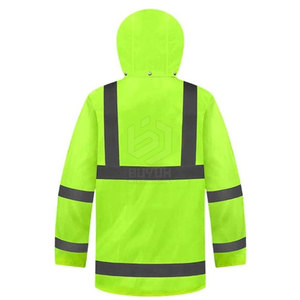 Veste de sécurité haute visibilité imperméable de qualité supérieure, dernière conception, vente en gros, nouvelle arrivée en vente en ligne - Product Image 3