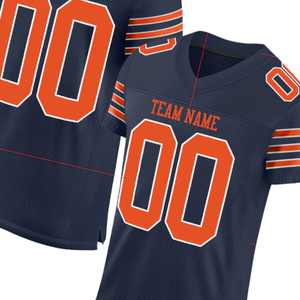 Camiseta de Fútbol Americano Personalizada con Nombre y Número del Equipo, Uniforme de Malla Transpirable, Ropa Deportiva de Alta Calidad Cosida para Hombre - Product Image 5