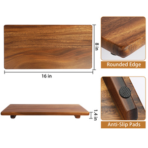 Natural Wooden Serving Tray Decorative Cake and Dessert <b>Board</b> - Product Image 3