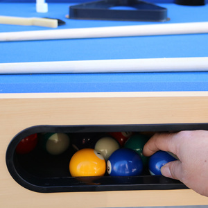 Bàn bi-a <span class=keywords><strong>6ft</strong></span> trong nhà có thể gập lại bàn bi-a bàn bi-a phổ biến trò chơi trong nhà cho thanh thiếu niên - Product Image 2