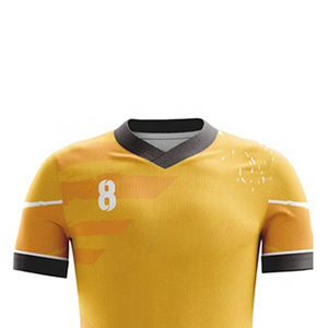 Equipo de fútbol transpirable personalizado, servicio OEM, camisetas de fútbol personalizadas, conjuntos de uniformes de fútbol, camisetas de fútbol sublimadas - Product Image 4