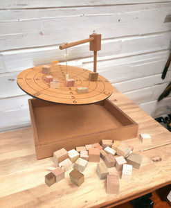 Kits de juego de madera de calidad estándar, materiales educativos para bebés, Montessori para niños pequeños juguetes de madera, accesorios para juegos - Product Image 4