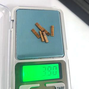 6 piezas de ojo de tigre amarillo Natural 12x3mm (1,5mm de profundidad) losa de baguette 3,9 Cts lote Iroc ventas alta calidad piedras preciosas cabina US $4,5 - Product Image 6