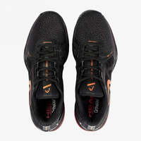 Chaussures de tennis Head Sprint Pro 3.5 SF Summer, noires/rouges, dessus et doublure en mesh, semelle intermédiaire en EVA, semelle extérieure en caoutchouc, lacets, unisexe, tailles 42-45