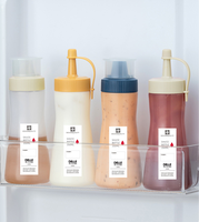 Bouteille de sauce pour la cuisine, étanche, anti-poussière et conservant la fraîcheur, pour sauce tomate, vinaigrette, crème, sauce aux huîtres, assaisonnement
