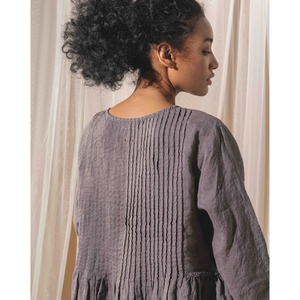 ชุดเดรสทรงเอ บาวยา รุ่นสตอร์ม ลินิน พินทัค - Product Image 4