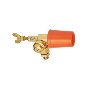 New Fashion Lengthening High Quality Brass High Pressure Durable Spray Gun 76mm Spray Gun Double Nozzle