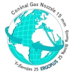 Conical Gas Nozzle 15 mm for ERGOPLUS 25 <b>Welding</b> <b>Torch</b> - Product Image 2