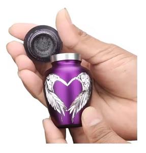 <b>Ashes</b> <b>urns</b> <b>for</b> adults, <b>mini</b> metal keepsake <b>urns</b> with mother of pearl, suitable <b>for</b> burial or home display decoration premium <b>urn</b> - Product Image 5