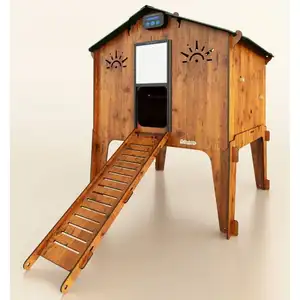 Made in Italy alta qualità hpl laminato esterno resistente casa pollaio rialzato - Product Image 1