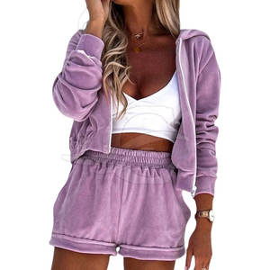 Conjuntos de Sudadera con Capucha para Mujer, 100% Algodón, Calidad Premium, Fabricante de Pakistán, Personalizables OEM, Transpirables, de Secado Rápido y Ligeros - Product Image 5