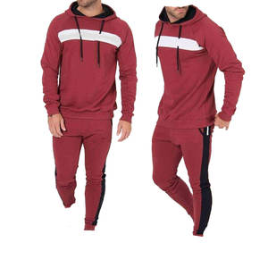 Chándal Deportivo para Hombre, Transpirable, de Alta Calidad, Diseño Moderno, Patrón Sólido, 100% Algodón, Felpa, Invierno, Casual, Precio al por Mayor - Product Image 3