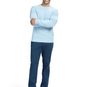 Suéteres de hombre de punto personalizados hechos en fábrica directos para ropa informal Diseño OEM Suéter de hombre hecho a medida en cantidad a granel - Product Image 3