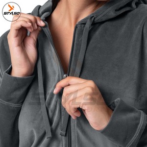 Nueva moda gimnasio mujer chándal conjunto correr chándal para mujer - Product Image 3