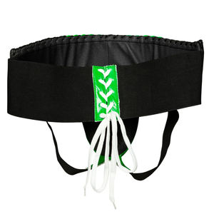 Garde d'aine de boxe Muay Thai de bonne qualité de couleur noire verte Offre Spéciale dans la couleur différente avec les gardes confortables d'aine en cuir d'unité centrale - Product Image 2